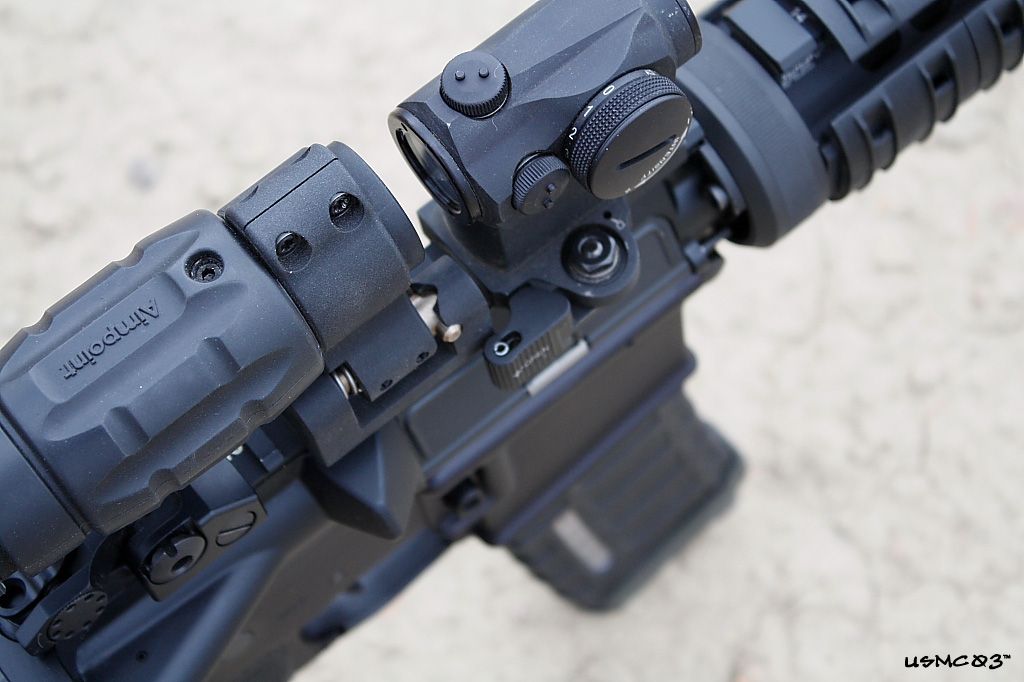 Getting the 3x Magnifier closer to the Aimpoint Micro T1 [20090913